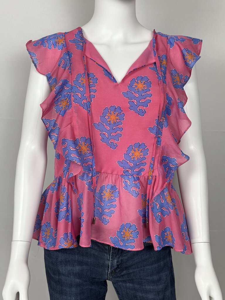 J.Marie - Pink-Purple - Coral Blouse