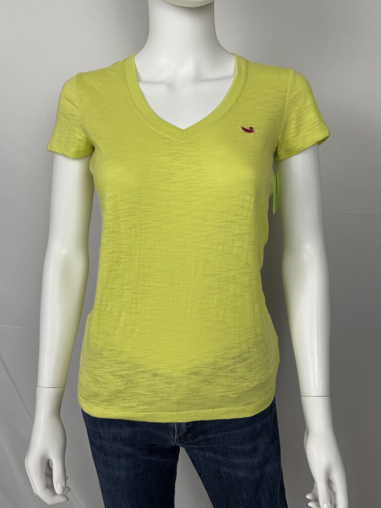 Southern Marsh -Green - Caroline V-neck Tee