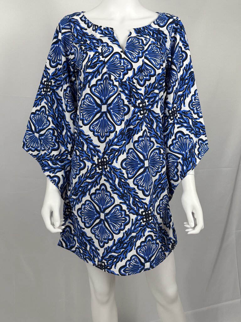 Southern Frock - Blue - 3/4 Dress