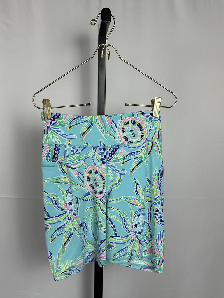 Lilly Pulitzer - Blue Floral Bike Shorts