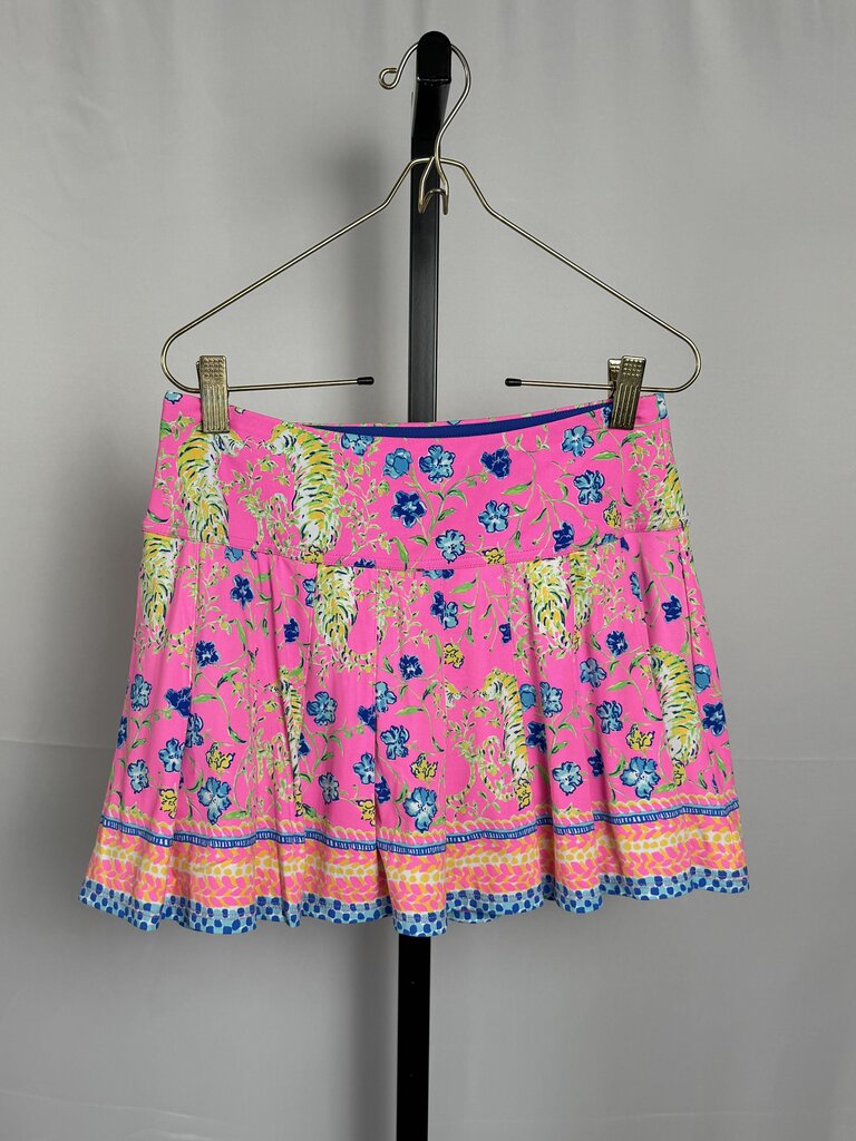 Lilly Pulitzer - Pink Floral Tennis Skirt
