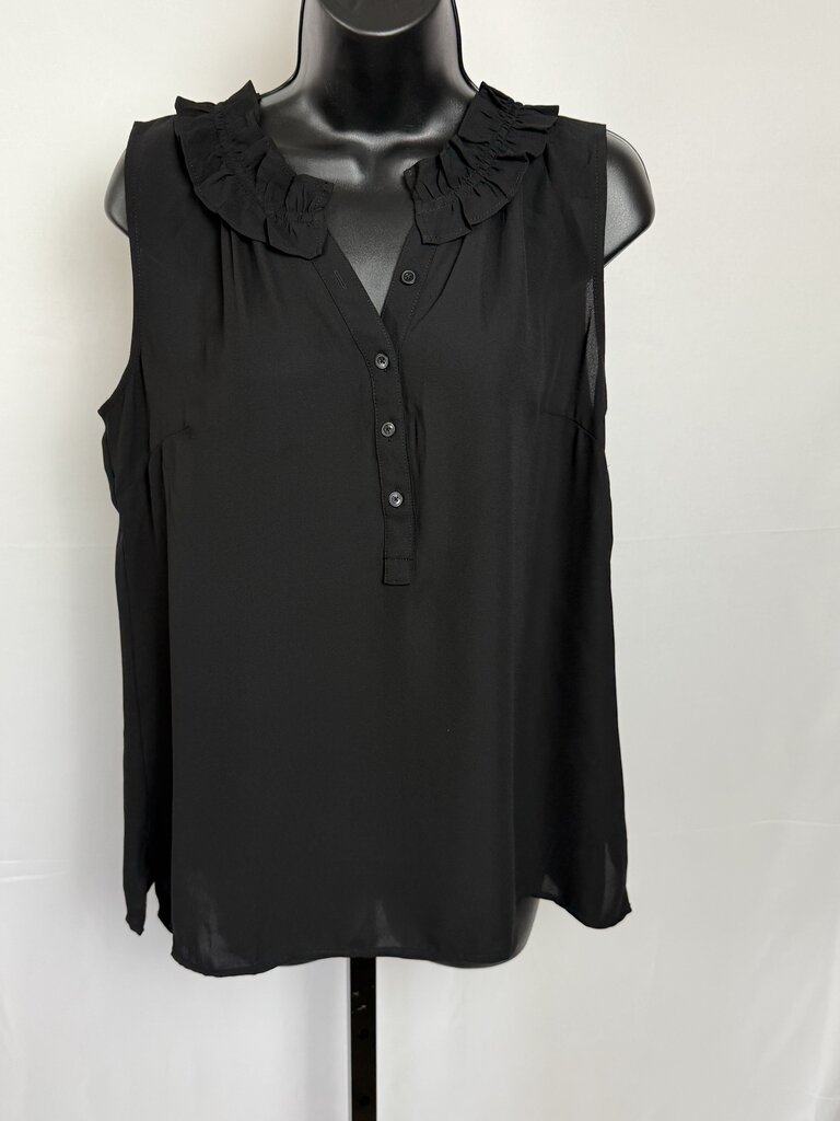 Talbots - Black SS Blouse
