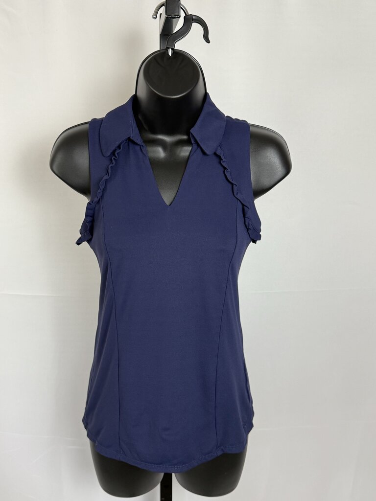Lilly Pulitzer - Navy - Martina Polo Top