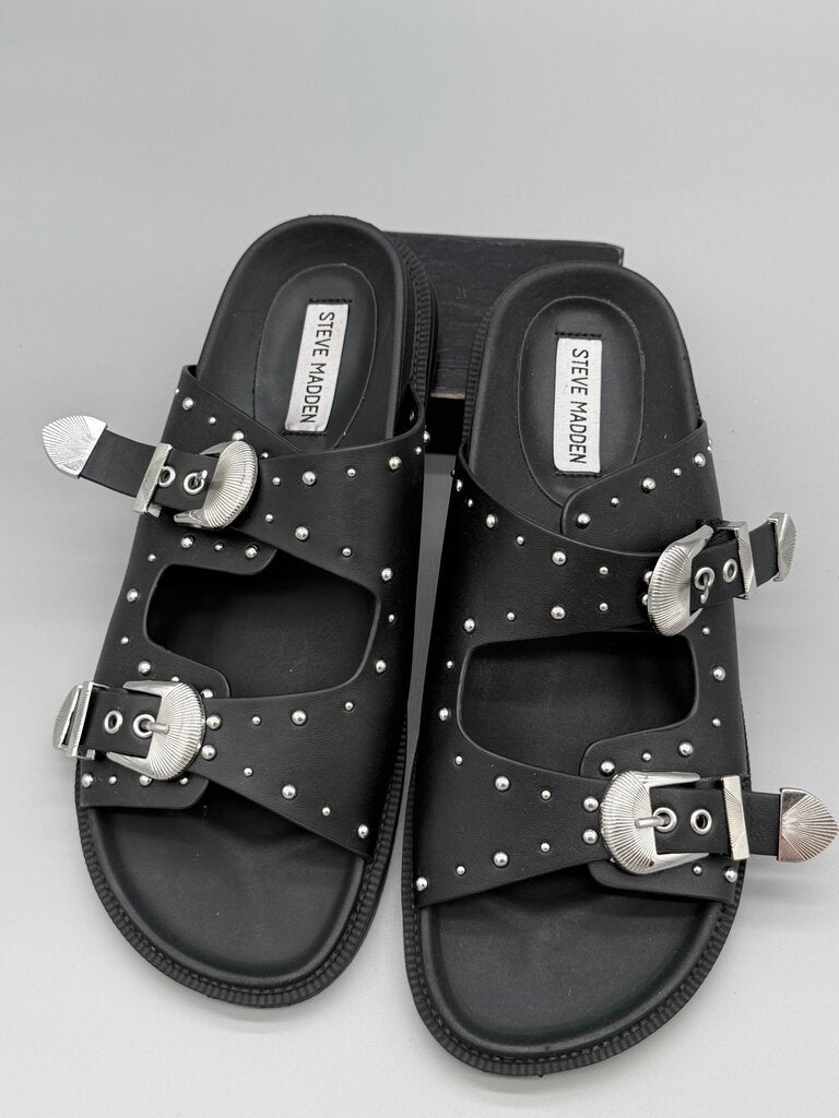 Steve Madden - NWT - Black -Connely Sandal
