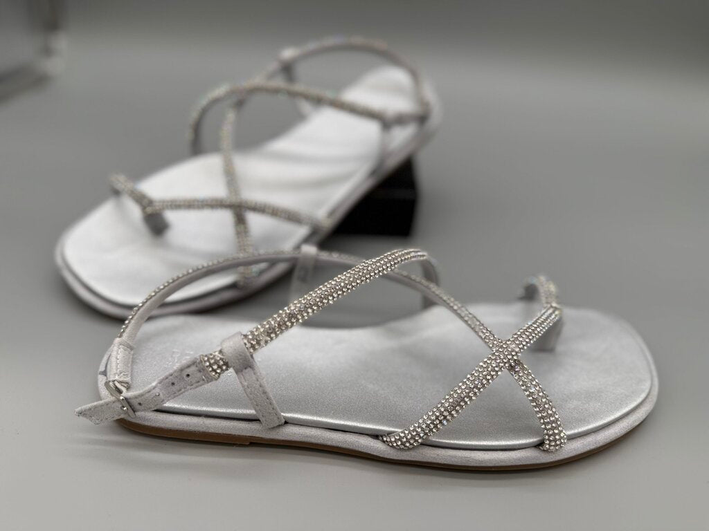 Reaction - NWT - Silver- Strappy Sandal