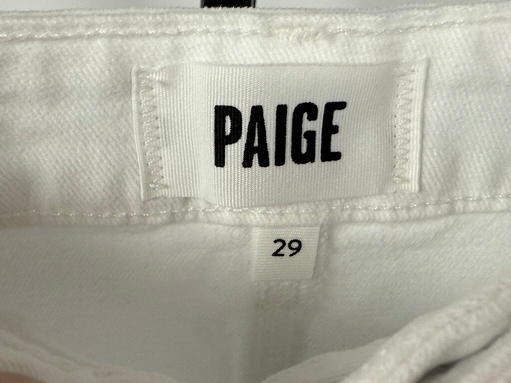 Paige - NWT - Dani Shorts - White Denim