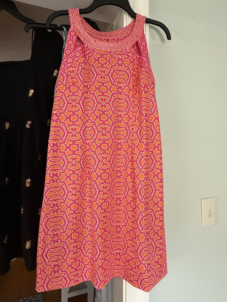 Gretchen Scott-NWT Isosceles Dress Pink/Orange