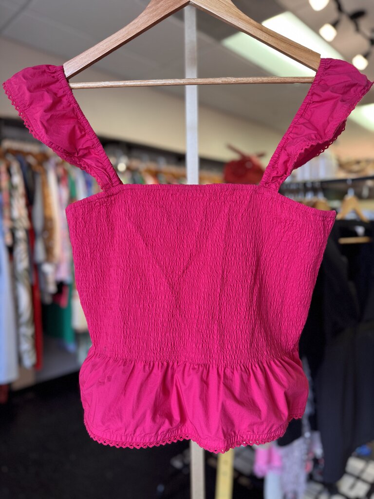 Roller Rabbit - Roberta Smocked Tank Top - Pink