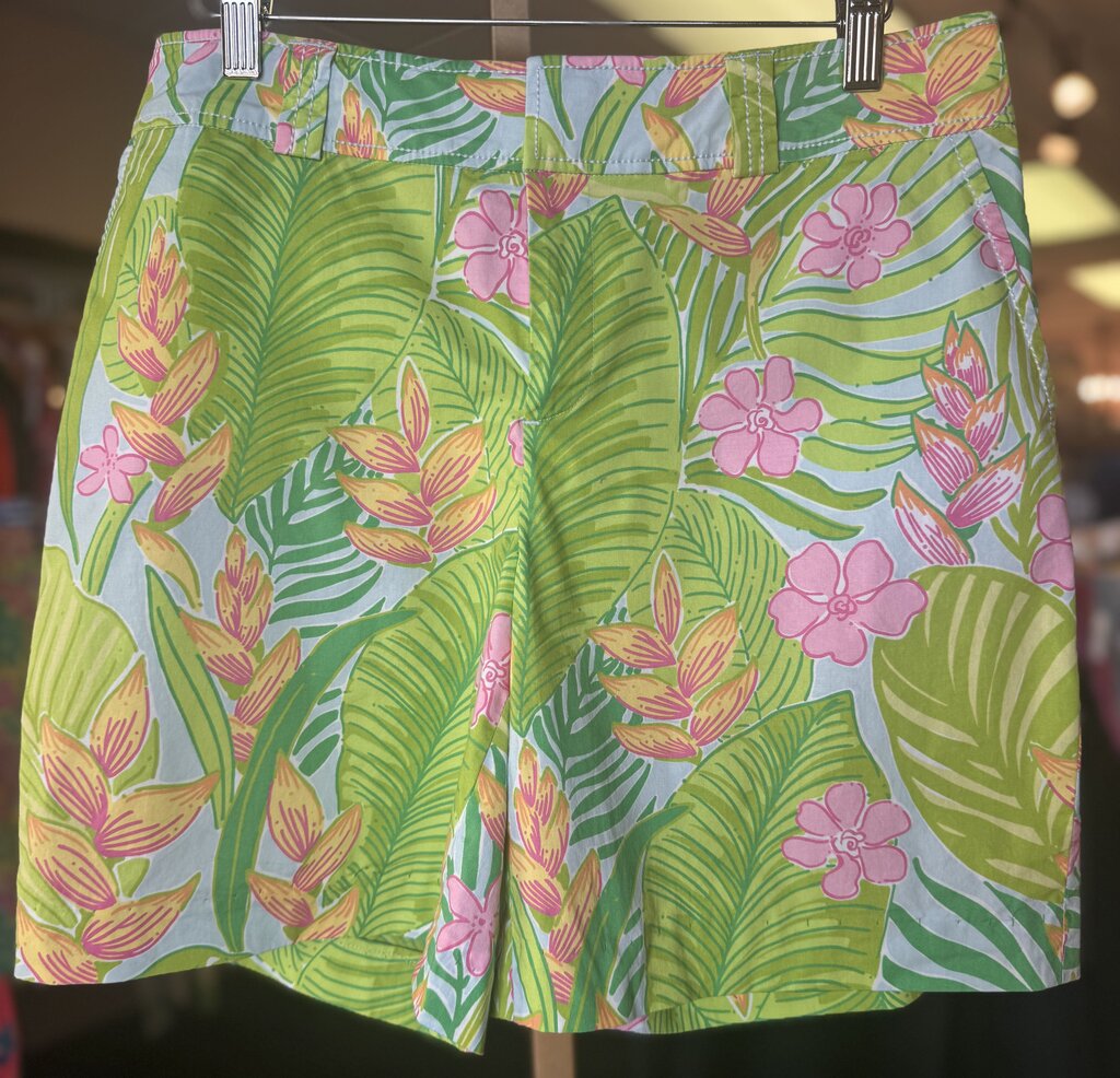 VTG Lilly Pulitzer - Tropical Floral Bermuda Shorts