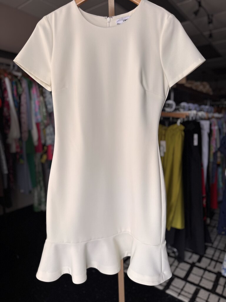 Likely - Beckett Dress in White