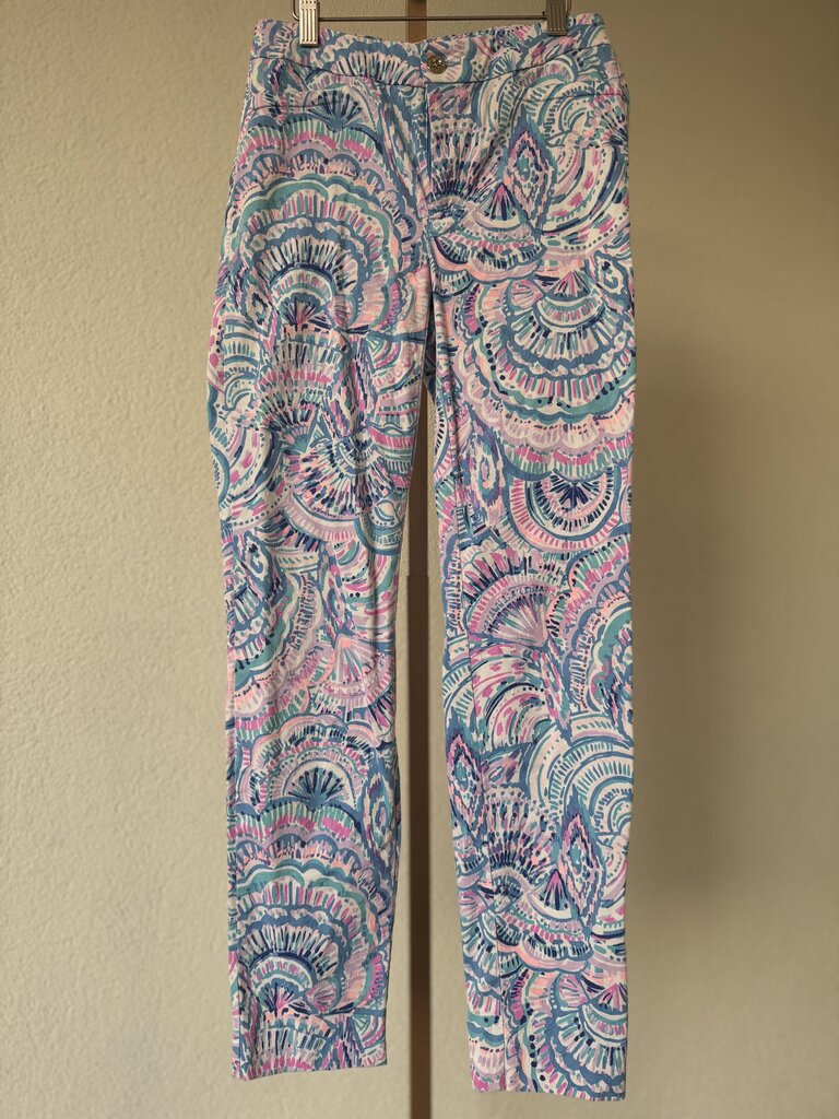 Lilly - Kelly Skinny Ankle Pant "Happy as a Clam"