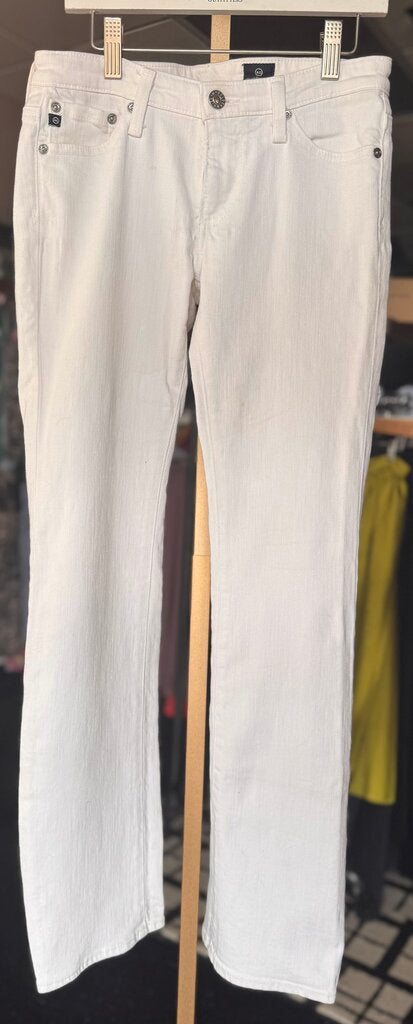AG Jeans-Angelina Petite Bootcut-White