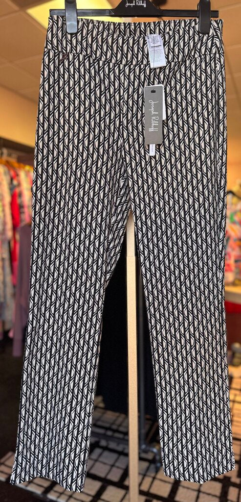 Joseph Ribkoff NWT -Patterned Mid Rise Trousers