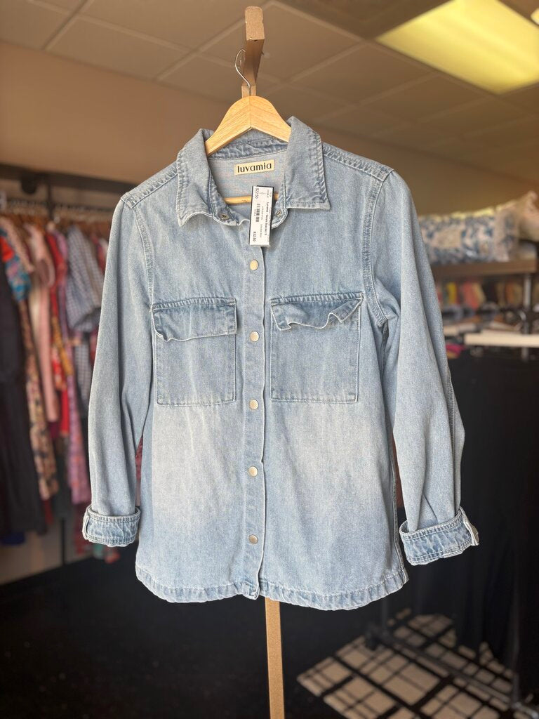 Luvamia - Denim Shacket