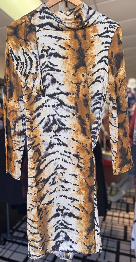 Zara-NWT-Tiger Print Dress