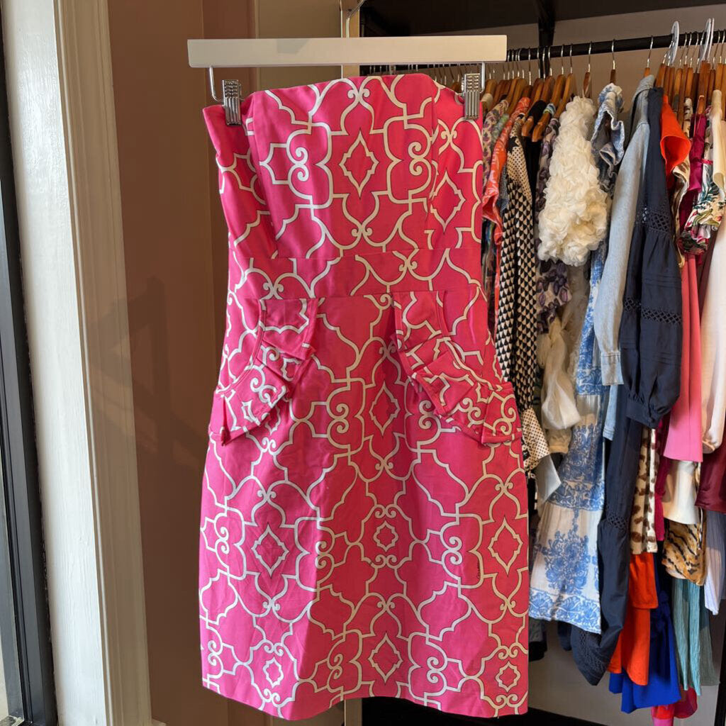 Melly M- NWT Strapless Dress - Pink