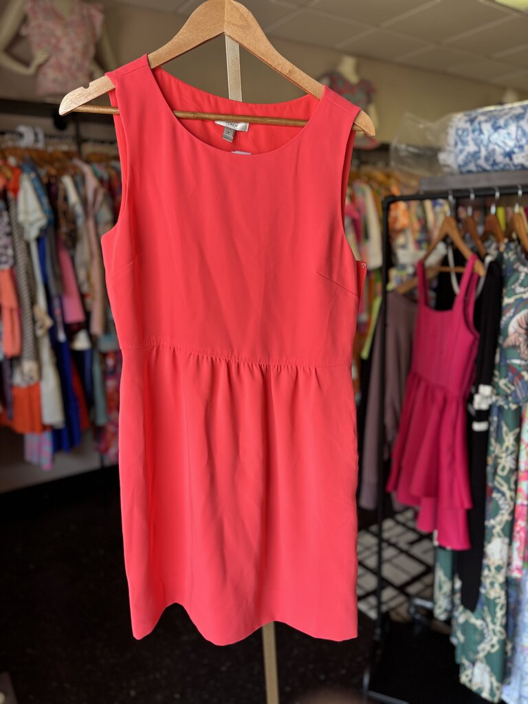 J. Crew - Sleeveless Mini Dress in Watermelon Red