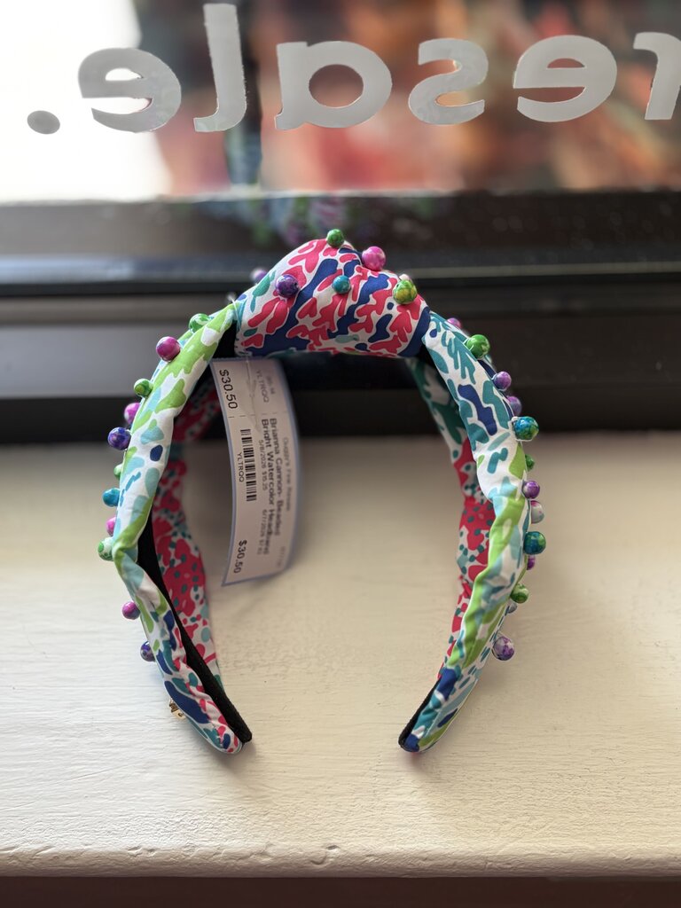 Brianna Cannon- Beaded Bright Watercolor Headband