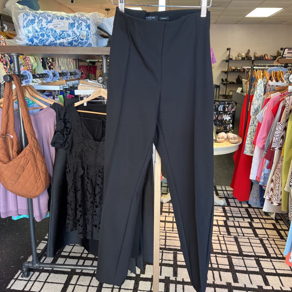 Lafayette 148 NY- Acclaimed Stretch Gramercy Pant in Black