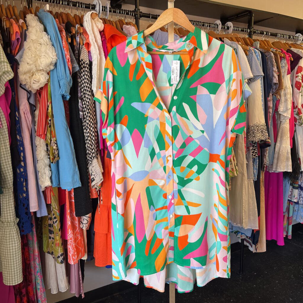 Crosby - Vibrant Shirt Dress