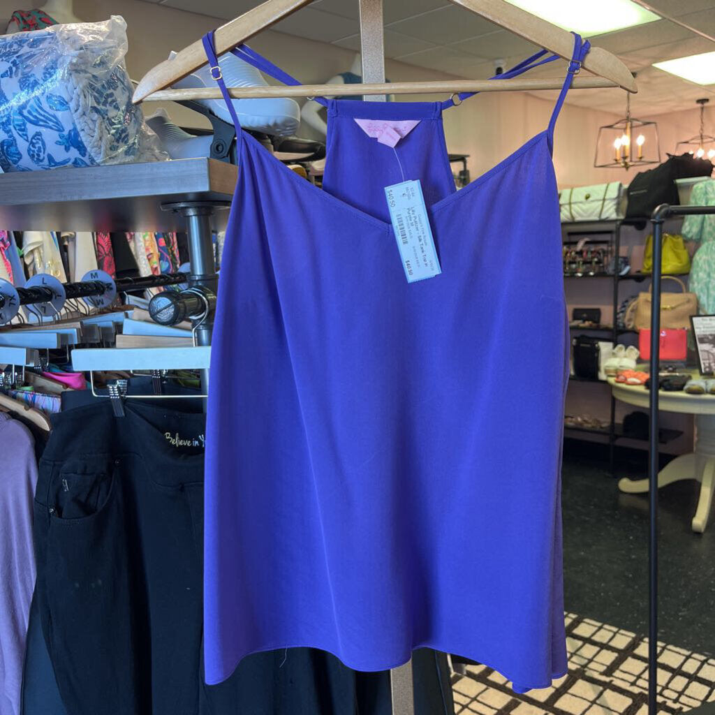 Lilly Pulitzer - Silk Tank Top in Purple