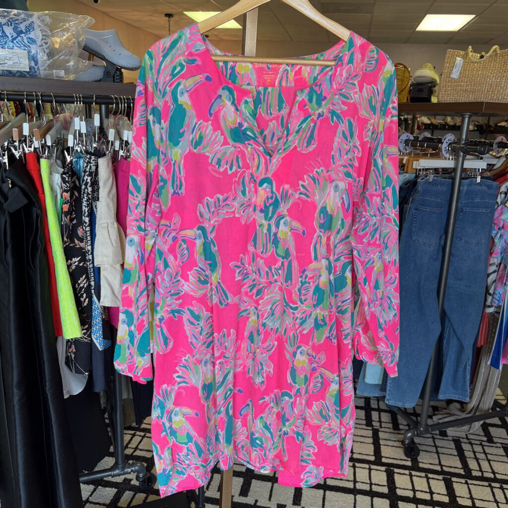 Lilly- Oasis Tunic in "Toucan Can"