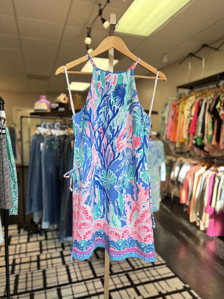 Lilly- Pearl Romper in "Jet Stream"