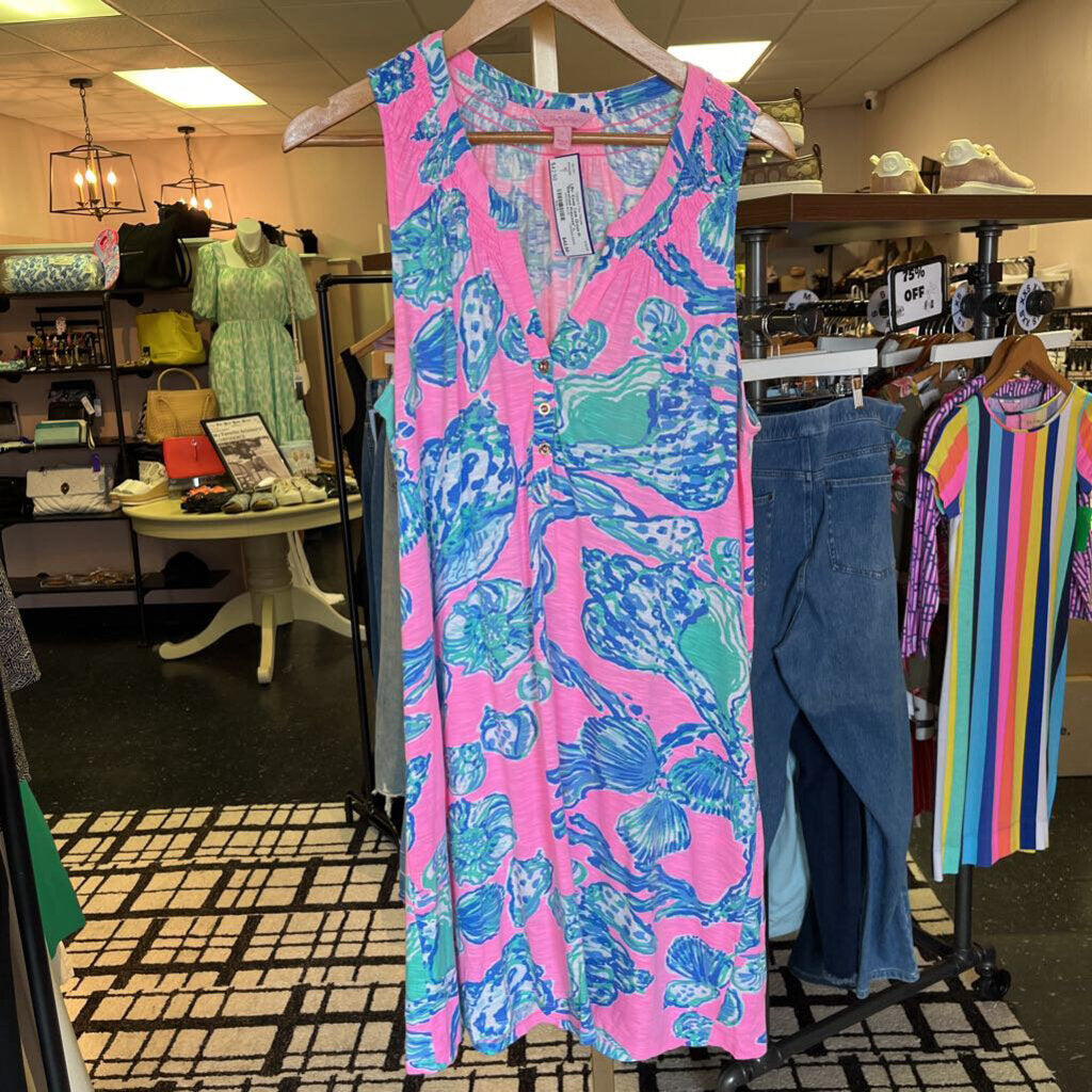 Lilly- Essie Tank Dress in "Barefoot Princess"