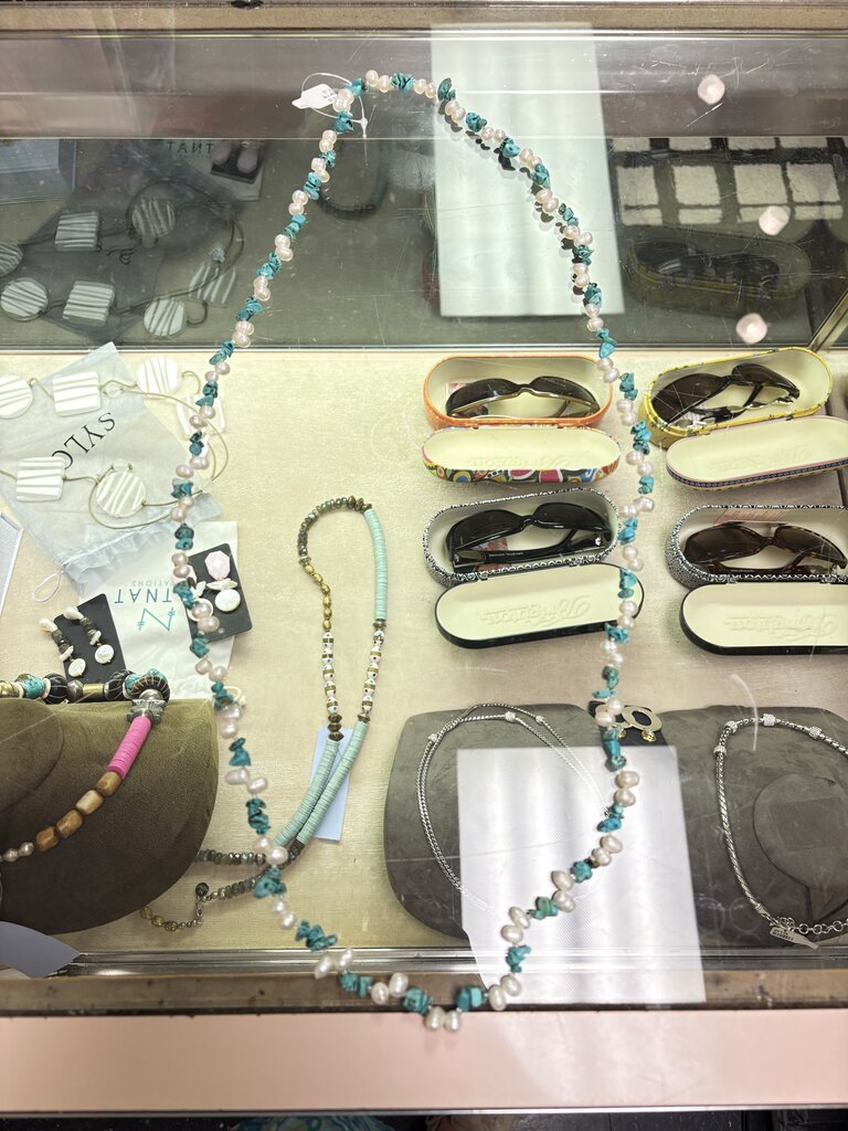 Turquoise & Pearl Necklace