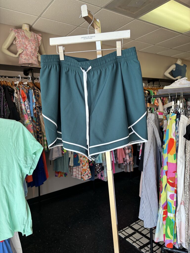 Calia - Step Up Shorts - Sea Green