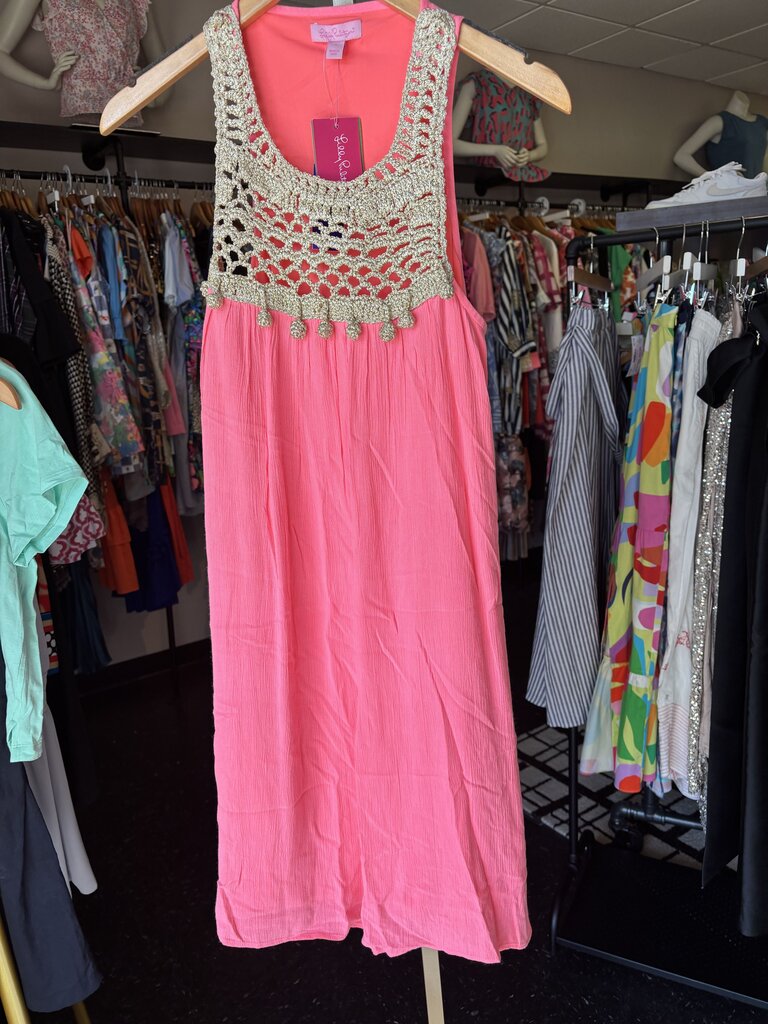 Lilly - Rachelle Dress in "Pink Sun Ray"
