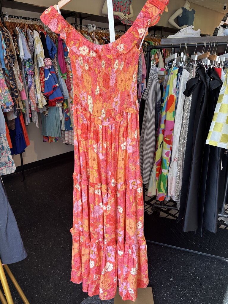 Abel The Label - Floral Tiered Maxi Dress