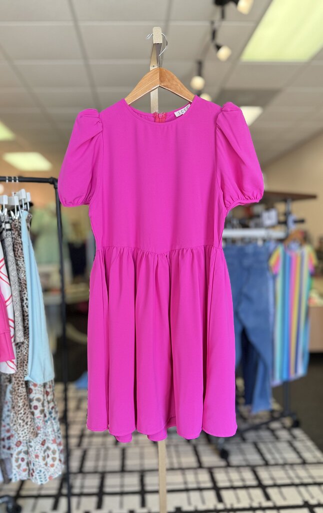TCEC - Swing Dress - Magenta