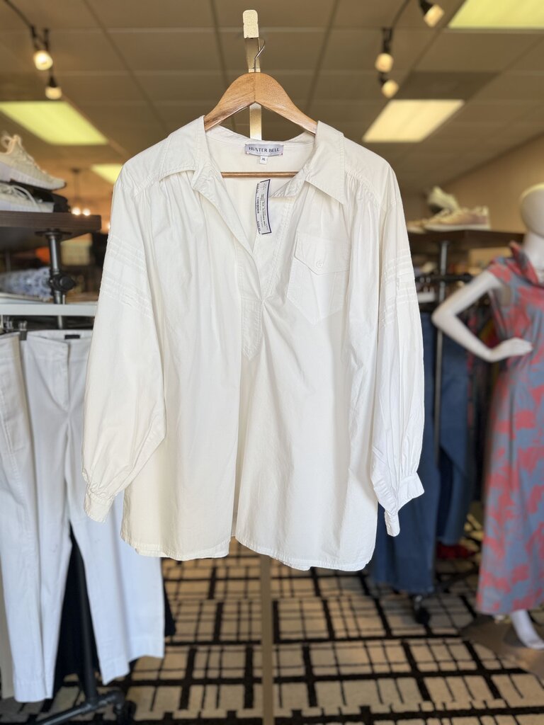 Hunter Bell - Evangeline Shirt - White