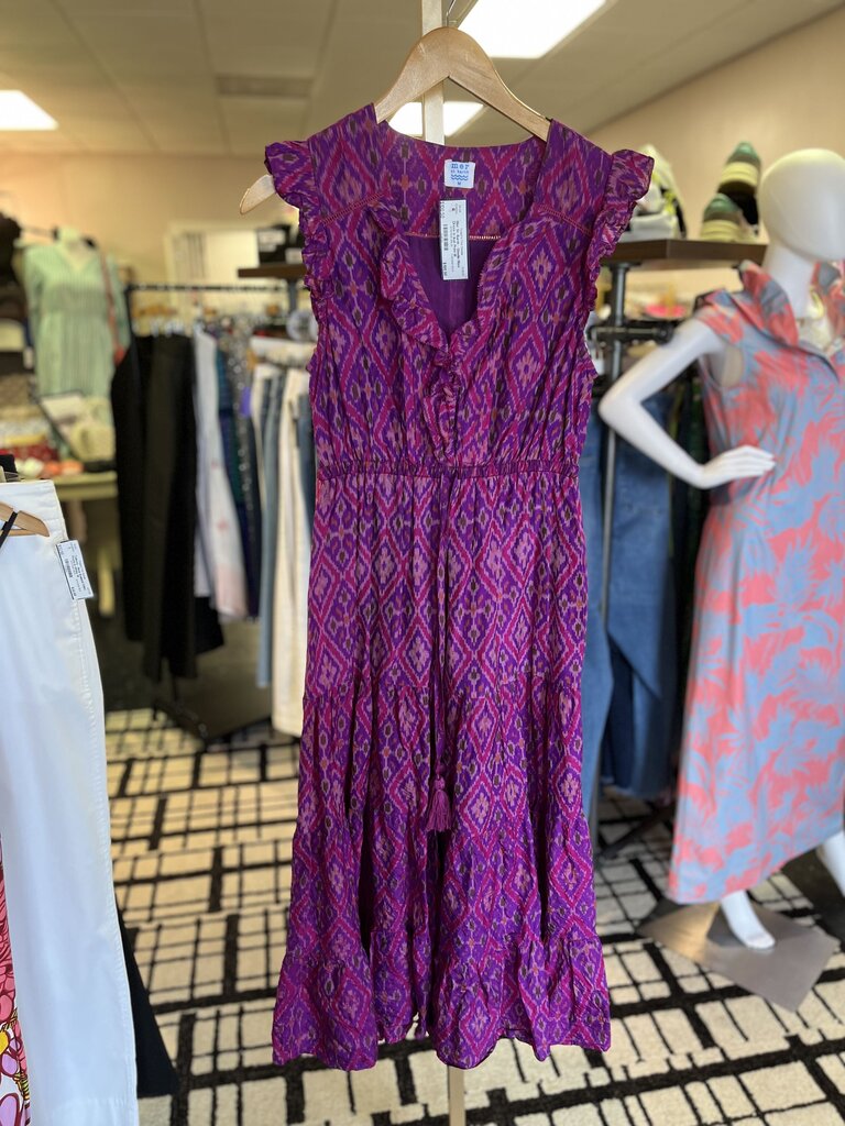 Mer St. Barth - Giselle Maxi Dress in Ikat Print