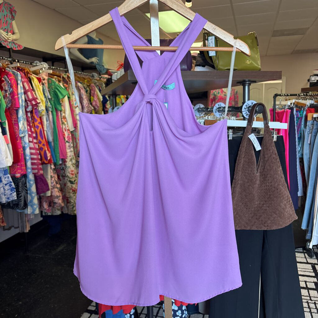 Karlie - Lavender Halter Top