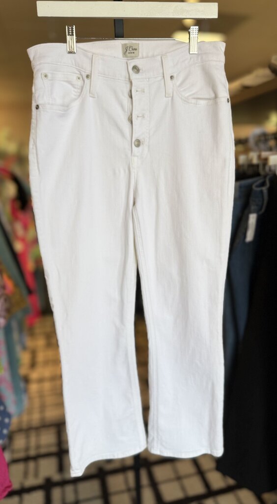 J.Crew - 10" Billie Boot Crop - White