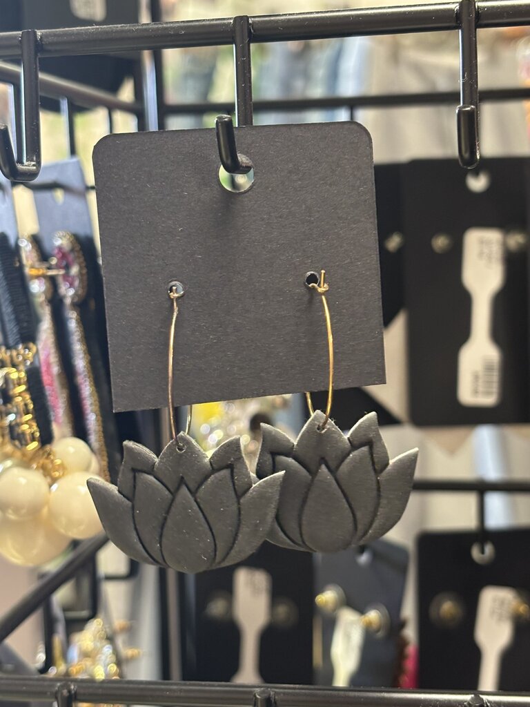 Lotus Earrings