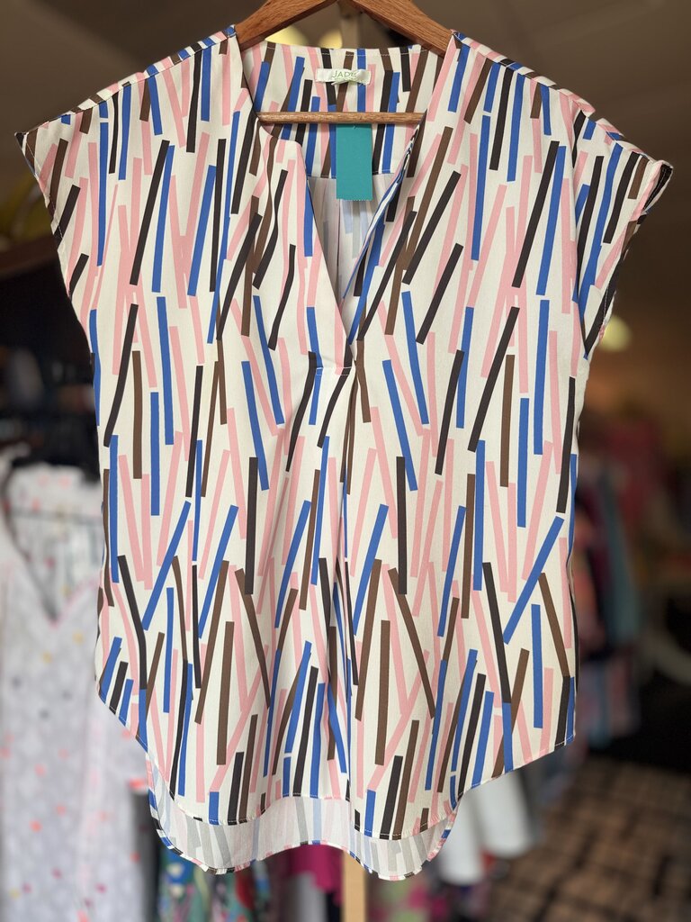 Jade Melody Tam - Striped Top
