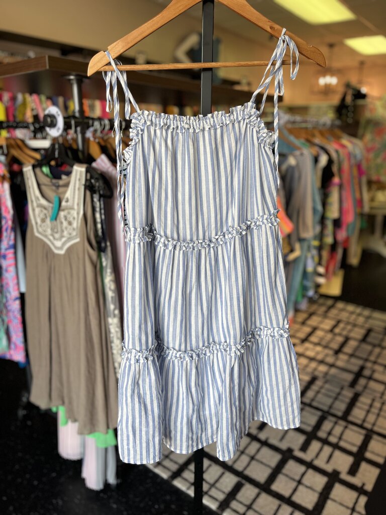Rails - Tiered Striped Mini Dress