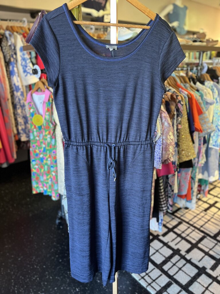 T by Talbots - Drawstring Dress - Navy