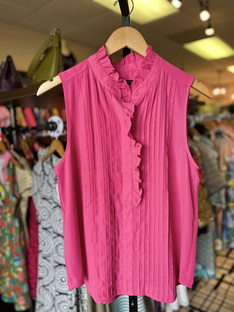 Ann Taylor NWT - Sleeveless Blouse - Pink