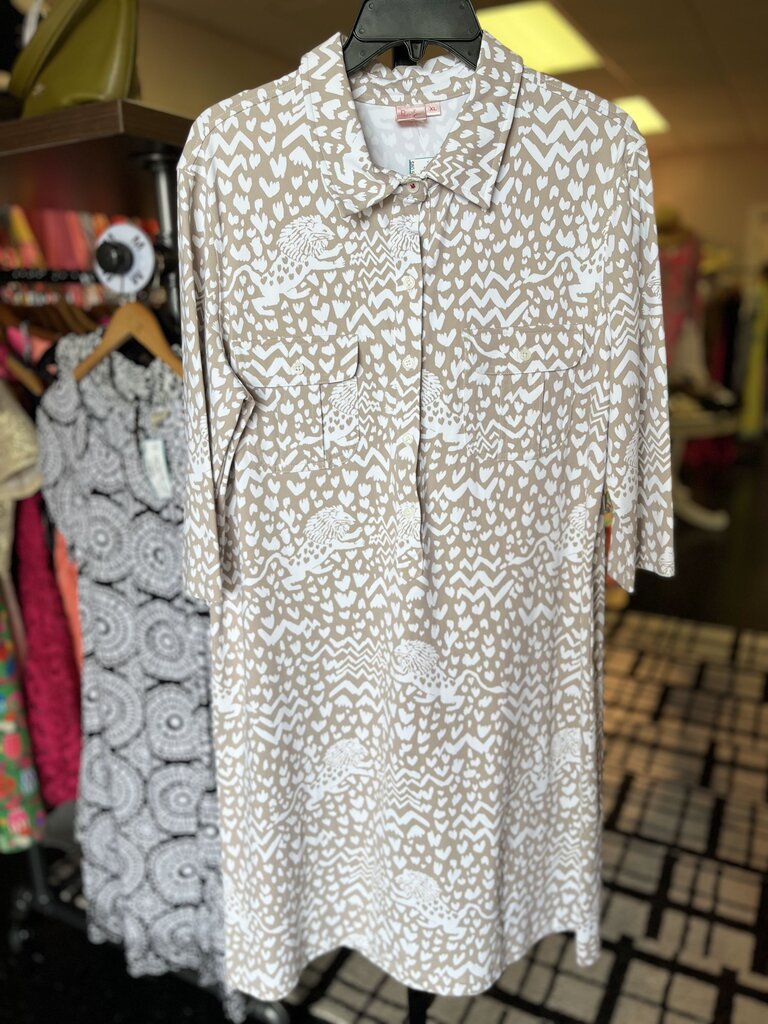 Persifor - Winpenny Dress in Coat of Arms Print