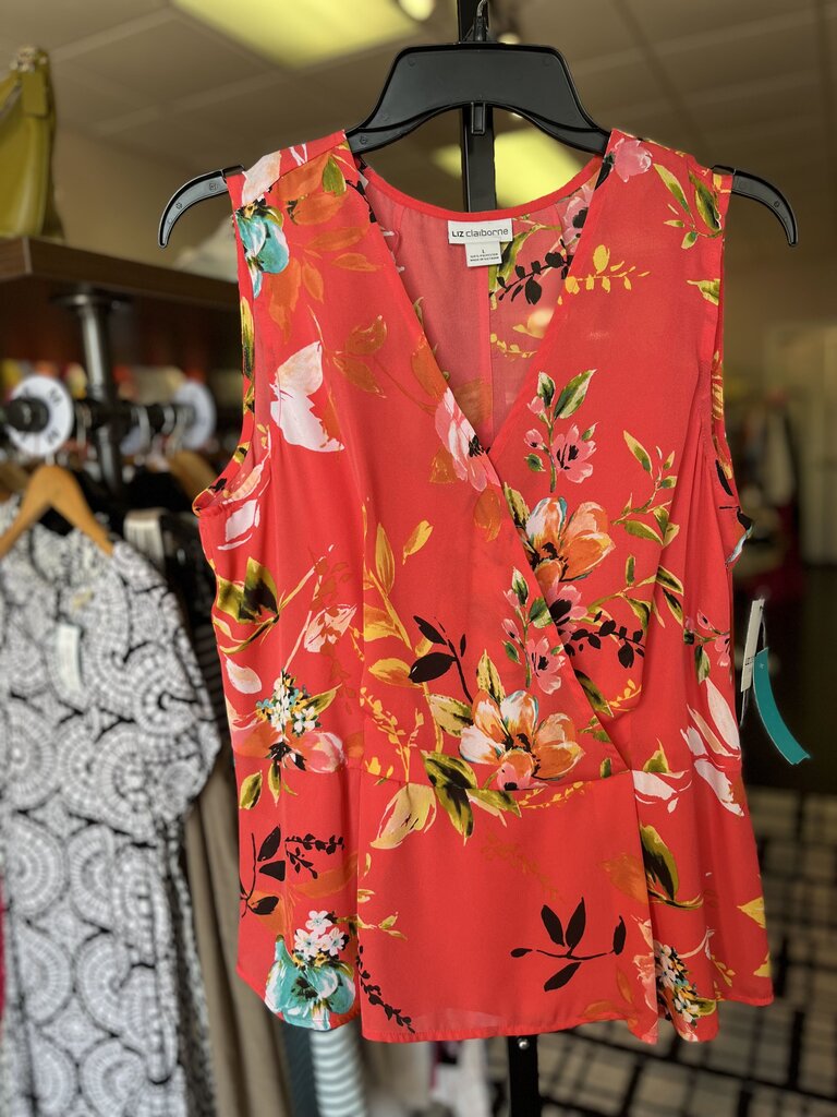 Liz Clairborne NWT - Sleeveless Peplum Top