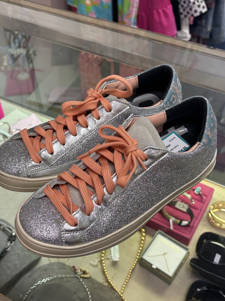 P448 - John Persia Glitter Sneakers