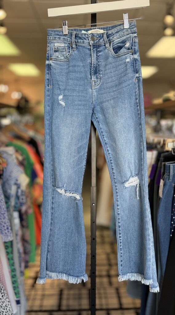 Hidden LA - Distressed Denim w. Raw Hem