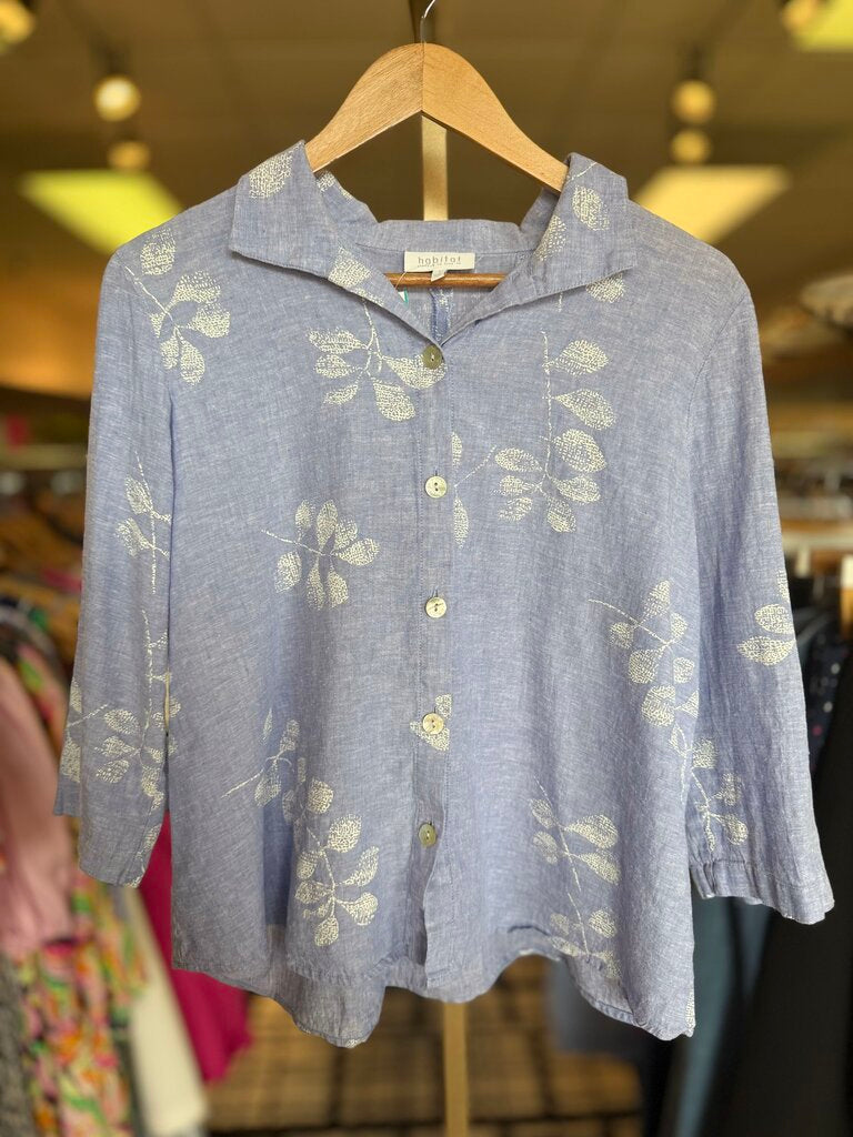 Habitat - Floral Print Linen Top