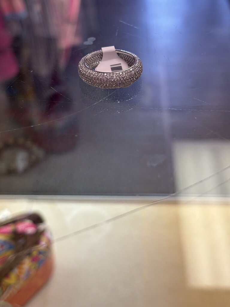 Pave Ring - Silver - Size 9