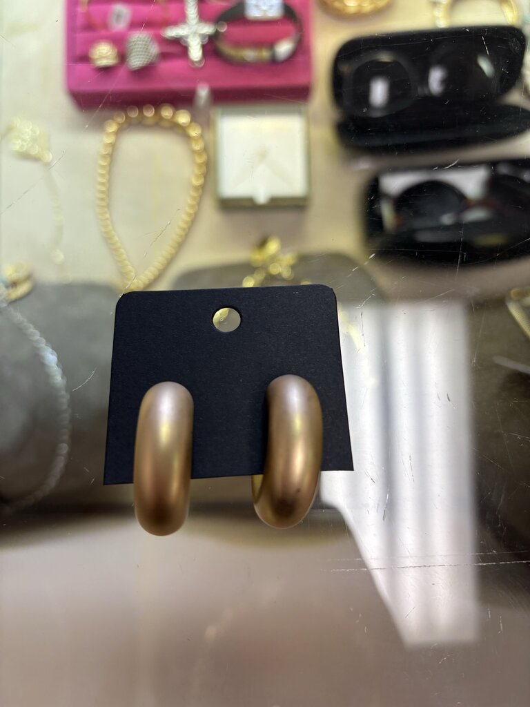 Gold Hoop Earrings