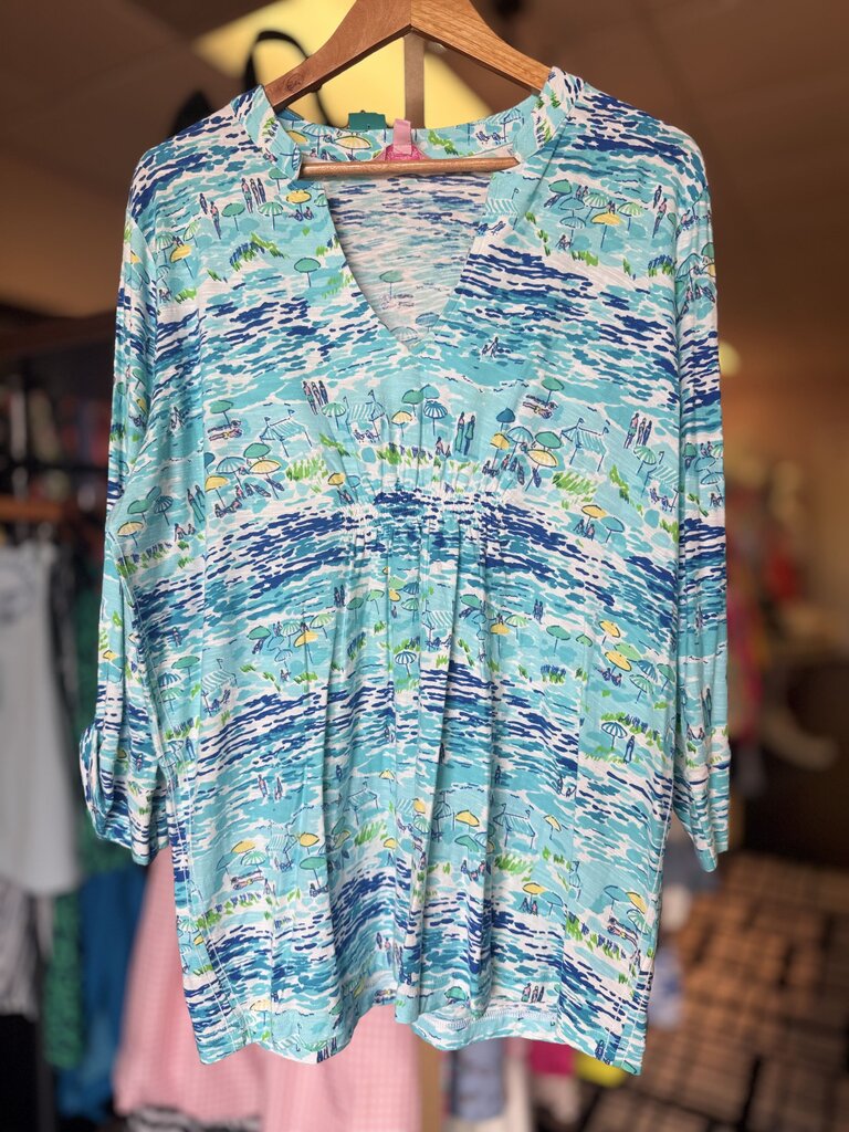 Lilly Pulitzer - Costa Top in "High Tide"